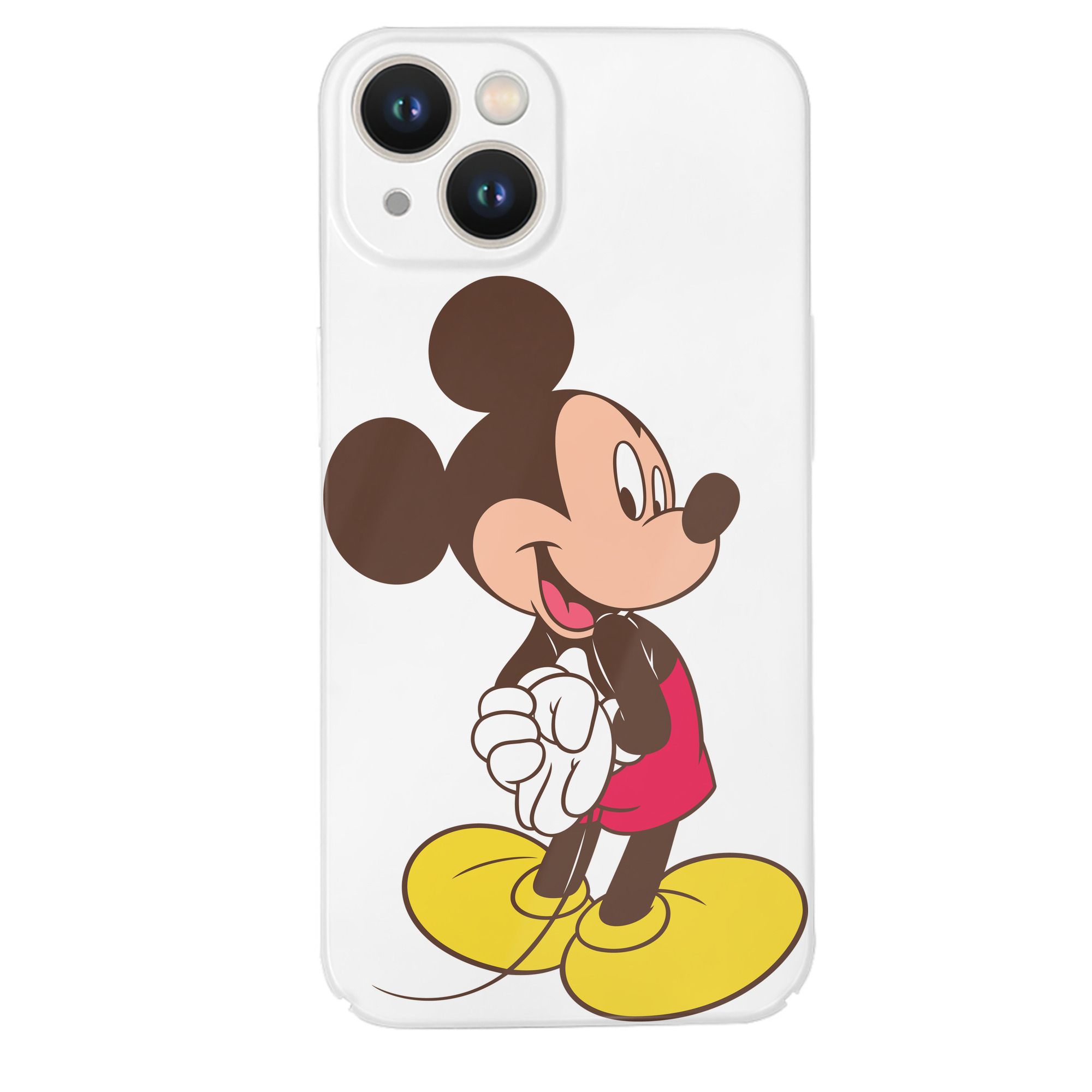 （画像用） ミッキーマウス Mickey Mouse 【iPhone 14シリーズ対応】ハードケース